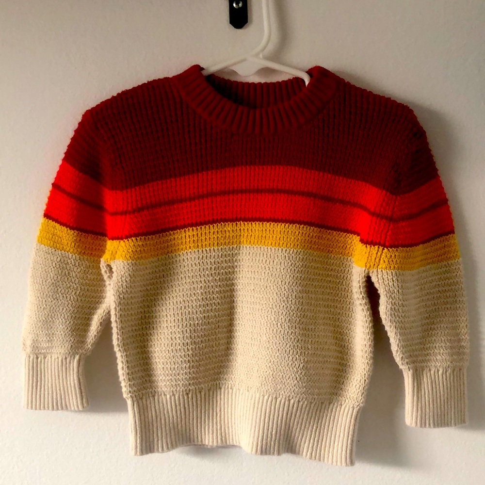 Retro Color Sweater